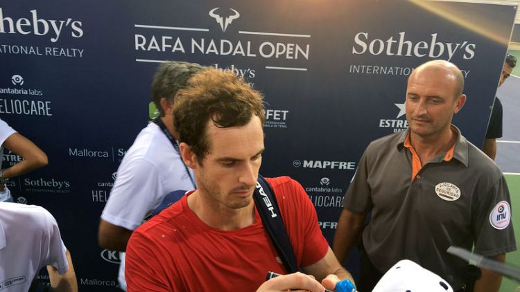 Tired Murray loses in third round of Rafa Nadal Open