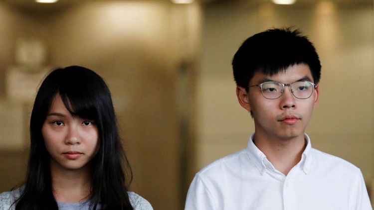 Hong Kong activists arrested including Joshua Wong in crackdown on protests