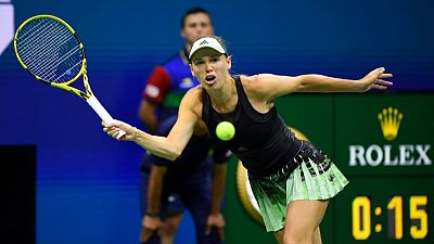 Wozniacki safely into third round with win over Collins Wozniacki safely into third round with win over Collins