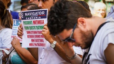 Sciopero fame Navigator, primi malori Sciopero fame Navigator, primi malori