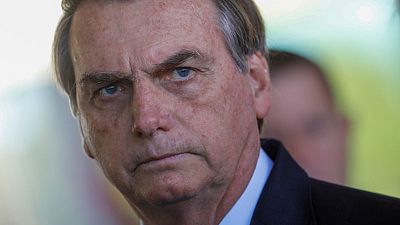 Brazil's Bolsonaro awaits news on U.S. help for Amazon Brazil's Bolsonaro awaits news on U.S. help for Amazon