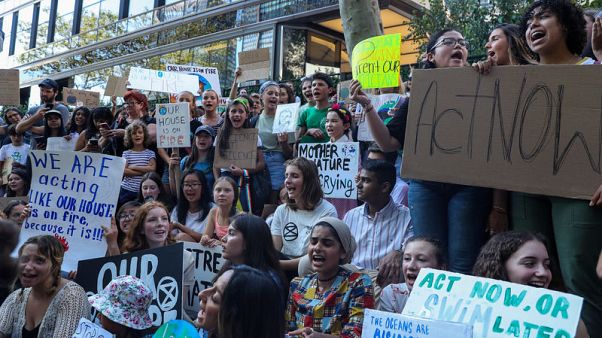 Swedish teen climate activist takes school strike to gates of United Nations Swedish teen climate activist takes school strike to gates of United Nations
