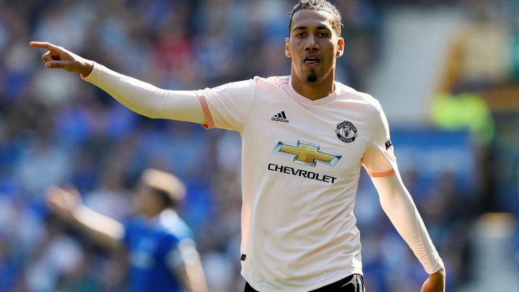 Man United's Smalling completes loan move to AS Roma