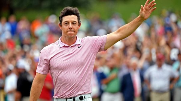 McIlroy closes gap on halfway leader Green at European Masters McIlroy closes gap on halfway leader Green at European Masters