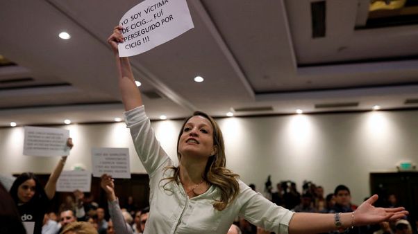 Judges sweat over Guatemala anti-graft fight after U.N. commission's ouster Judges sweat over Guatemala anti-graft fight after U.N. commission's ouster