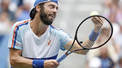 Us Open: Lorenzi eliminato da Wawrinka Us Open: Lorenzi eliminato da Wawrinka