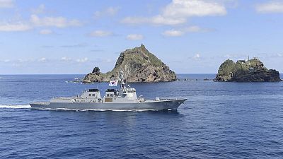 South Korean lawmakers visit disputed islets as Japan tensions mount South Korean lawmakers visit disputed islets as Japan tensions mount