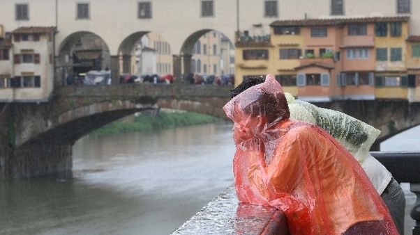 Toscana, prolungato codice giallo Toscana, prolungato codice giallo