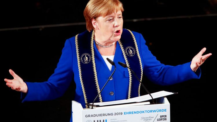 Merkel hints at return to academia after politics