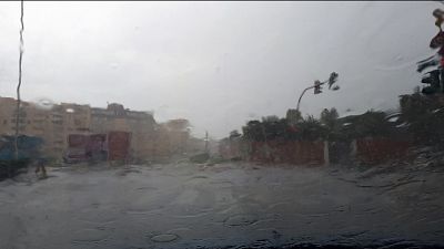 Violento temporale a Cagliari e Sulcis Violento temporale a Cagliari e Sulcis