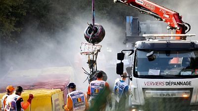 F2: incidente a Spa, gara cancellata F2: incidente a Spa, gara cancellata