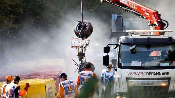 F2: incidente a Spa, gara cancellata F2: incidente a Spa, gara cancellata