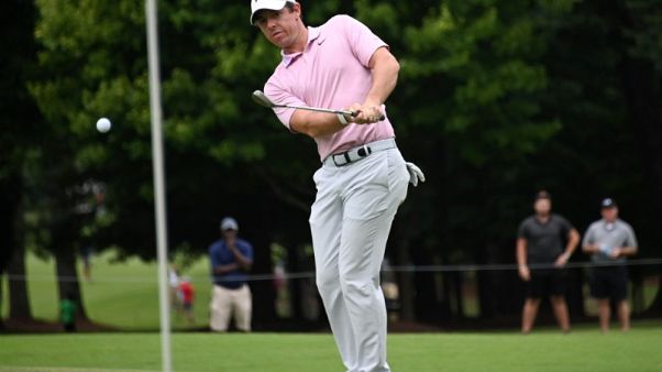 McIlroy falters late as Romero regains lead in Swiss Alps McIlroy falters late as Romero regains lead in Swiss Alps