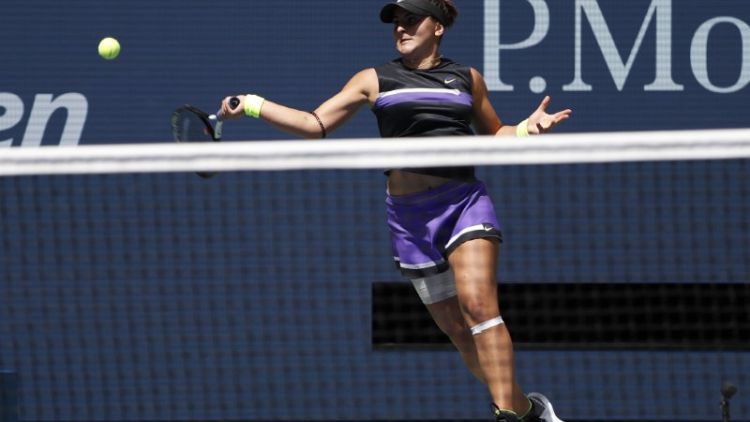 Andreescu overpowers Wozniacki in U.S. Open third round