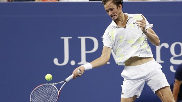 Medvedev fined for $9,000 for Friday night antics Medvedev fined for $9,000 for Friday night antics