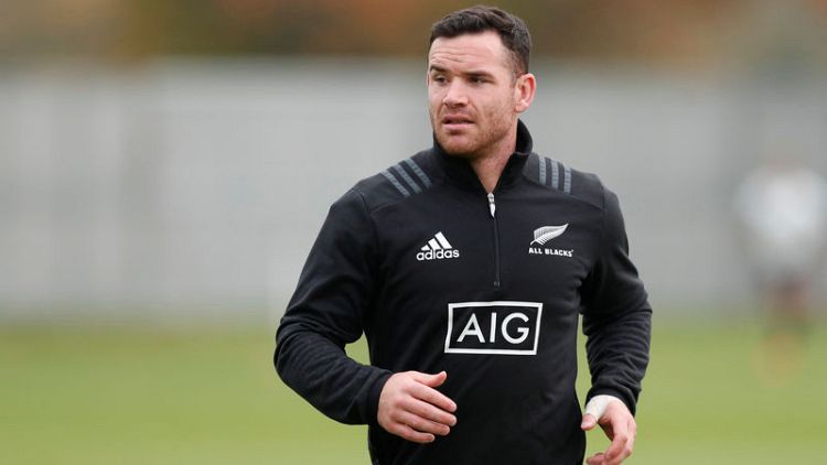 Crotty shows fitness as All Blacks assemble for final World Cup push