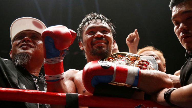 Boxing champ Pacquiao launches his own crypto tokens