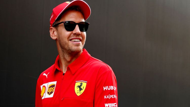 Rear gunner Vettel helps team mate Leclerc to victory
