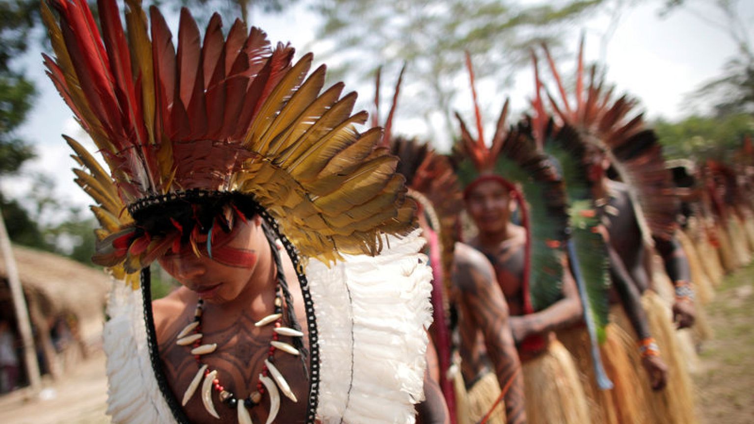 As fires ravage the Amazon, indigenous tribes pray for protection