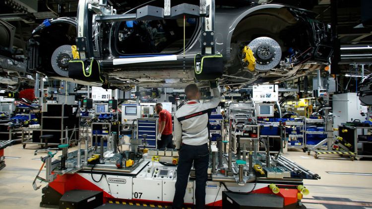 Euro zone manufacturing slump dragged on in August - PMI