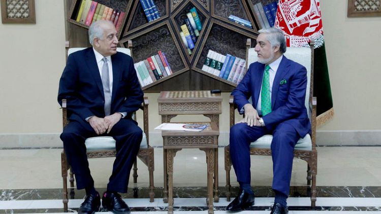 U.S. special envoy shows draft deal with Taliban to Afghan president