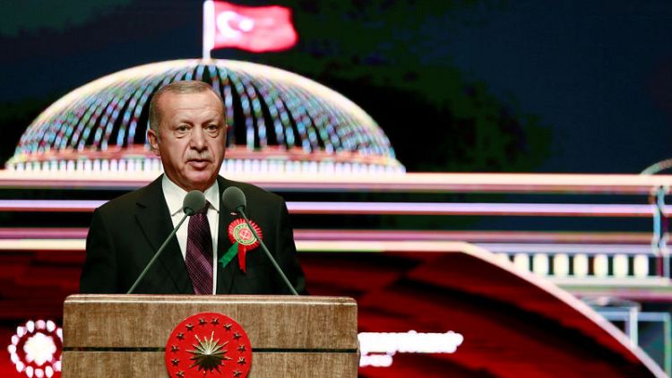 Turkey's Erdogan rebukes lawyers boycotting judicial ceremony at presidential palace