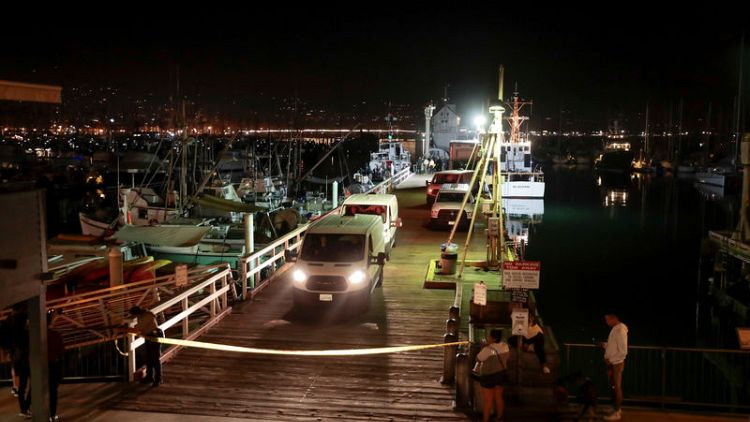 California scuba boat fire death toll rises to 25 - report