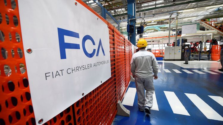 Fiat Chrysler car sales in Italy down 16% in August