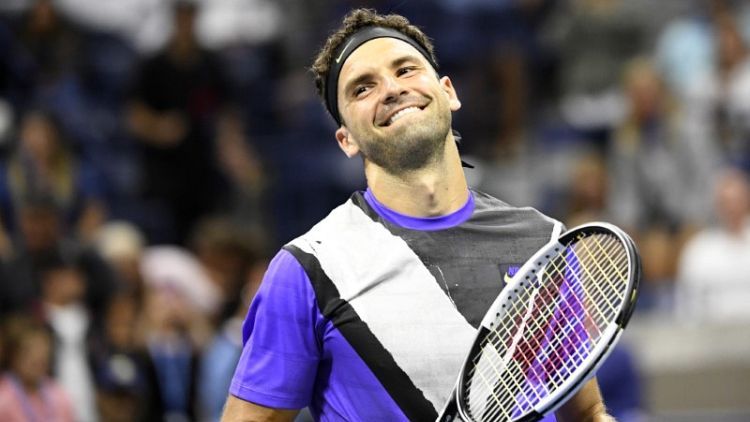 Dimitrov upsets Federer to reach U.S. Open semis