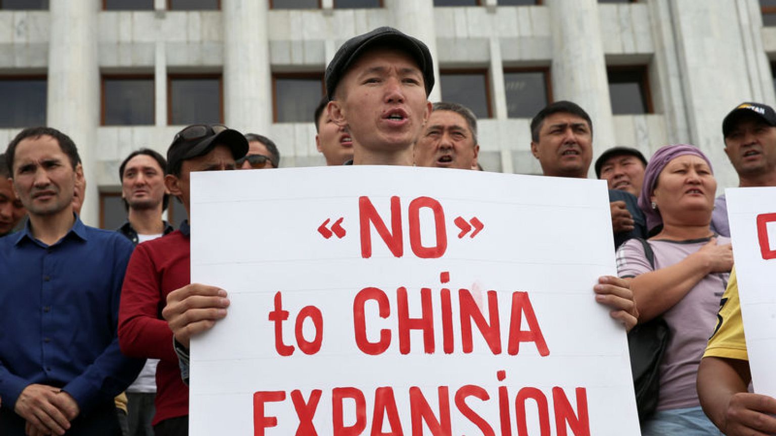 Dozens protest against Chinese influence in Kazakhstan