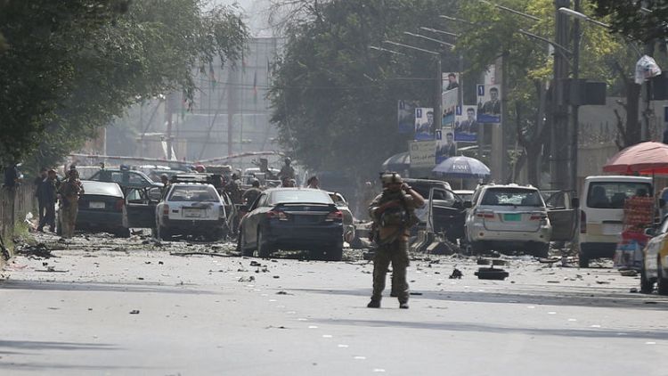 Taliban suicide bomber kills at least 10 civilians, two foreign force members in Kabul