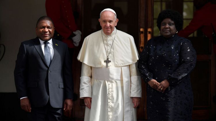 Nurture peace and make it last, Pope tells post-war Mozambique