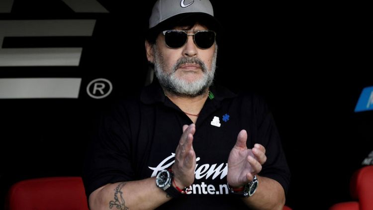Maradona to coach Argentine club Gimnasia y Esgrima