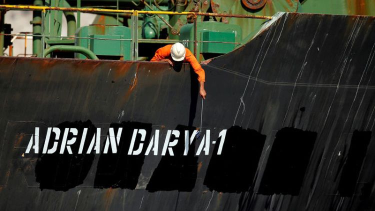 Pentagon chief says he currently has no plan to seize Iranian tanker Adrian Darya 1