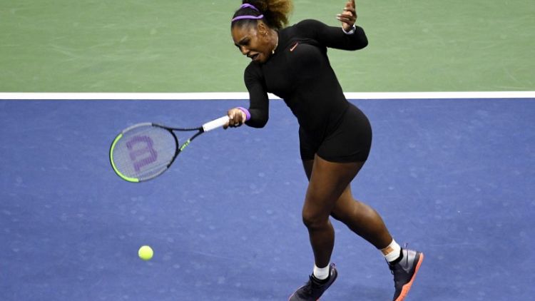 Serena poised for multiple record-breaking U.S. Open final
