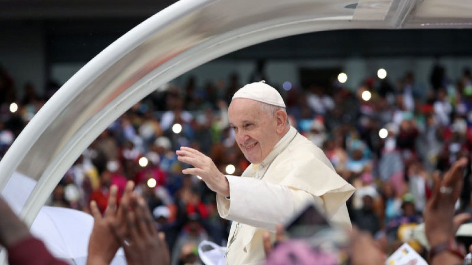 Pope, ending Mozambique visit, slams corrupt leaders