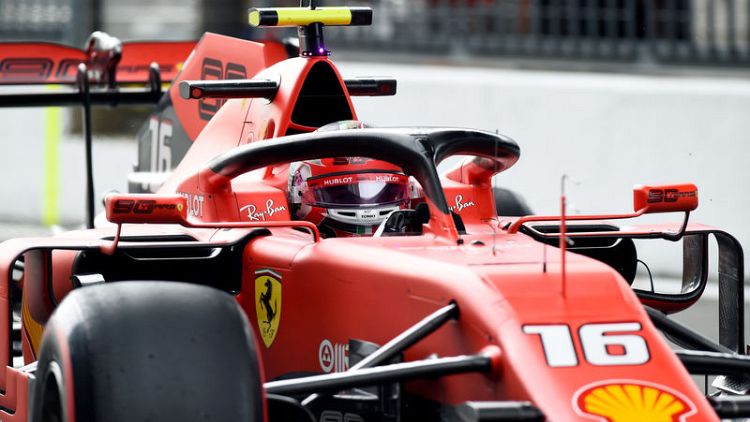 Motor racing: Leclerc fastest in practice for Ferrari's home race