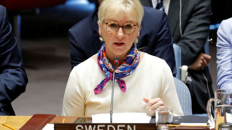 Swedish Foreign Minister Margot Wallstrom to resign