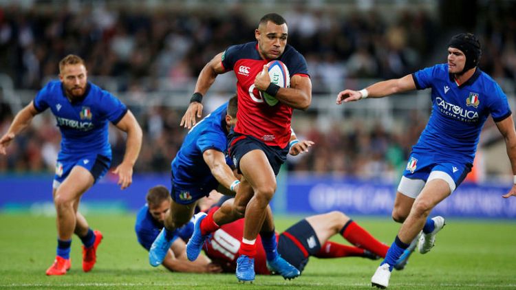 England complete World Cup preparation with 37-0 thrashing of Italy