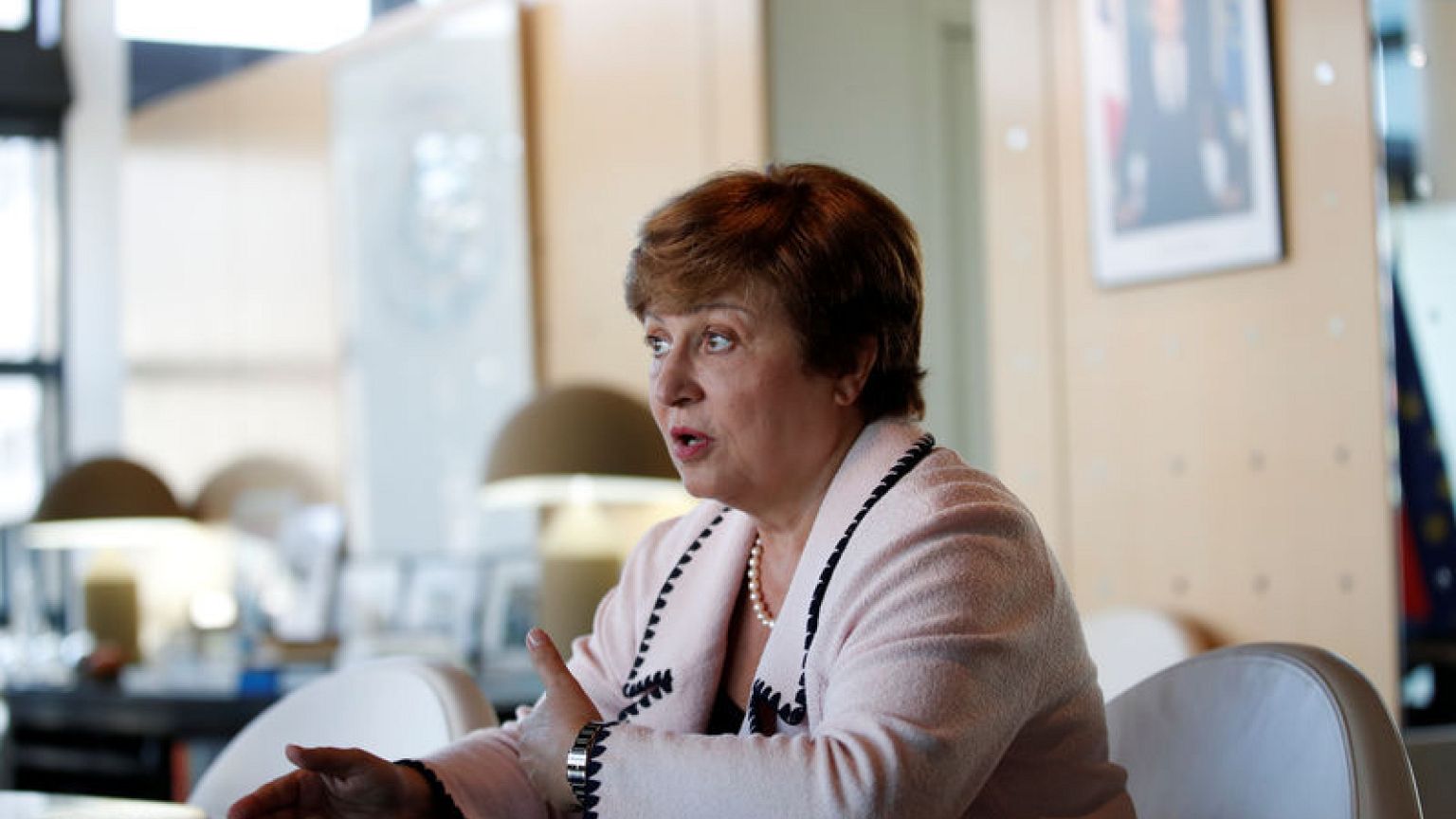 Georgieva closes in on top IMF job as no challengers seen - sources