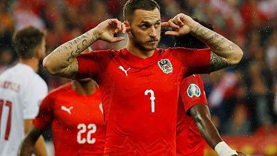 Arnautovic scores twice in Austria rout of Latvia Arnautovic scores twice in Austria rout of Latvia