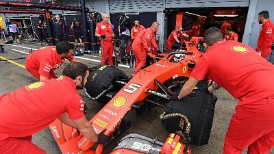 F1, Vettel primo in terze prove libere F1, Vettel primo in terze prove libere