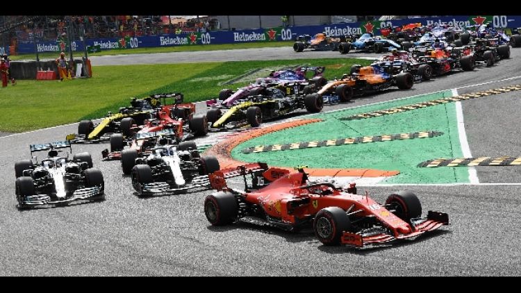 F1:Monza,Ferrari Leclerc scatta in testa