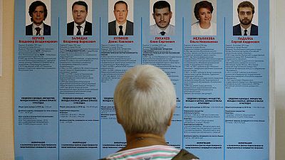 Russians vote in regional elections after biggest protests in years