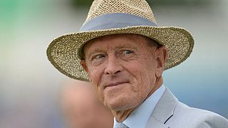Bowled out by Brexit, former PM May honours cricket hero Geoffrey Boycott