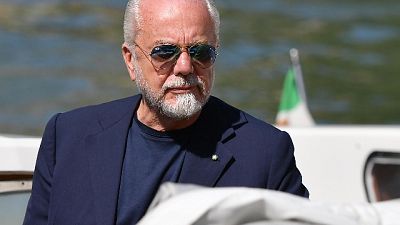 De Laurentiis, in campo arrabbiatissimi De Laurentiis, in campo arrabbiatissimi