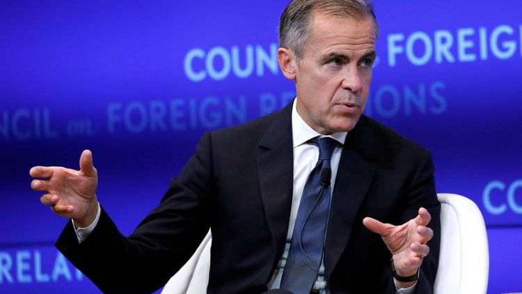 Inverted yield curves 'not a vote of confidence' - BoE's Carney