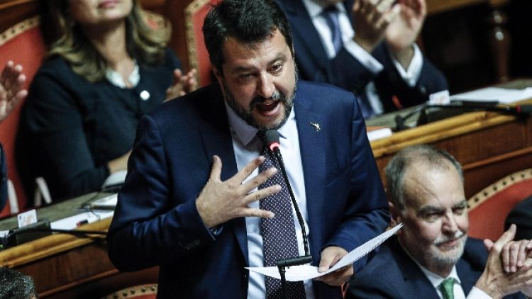 Salvini a Lamorgese,ricatto dl sicurezza