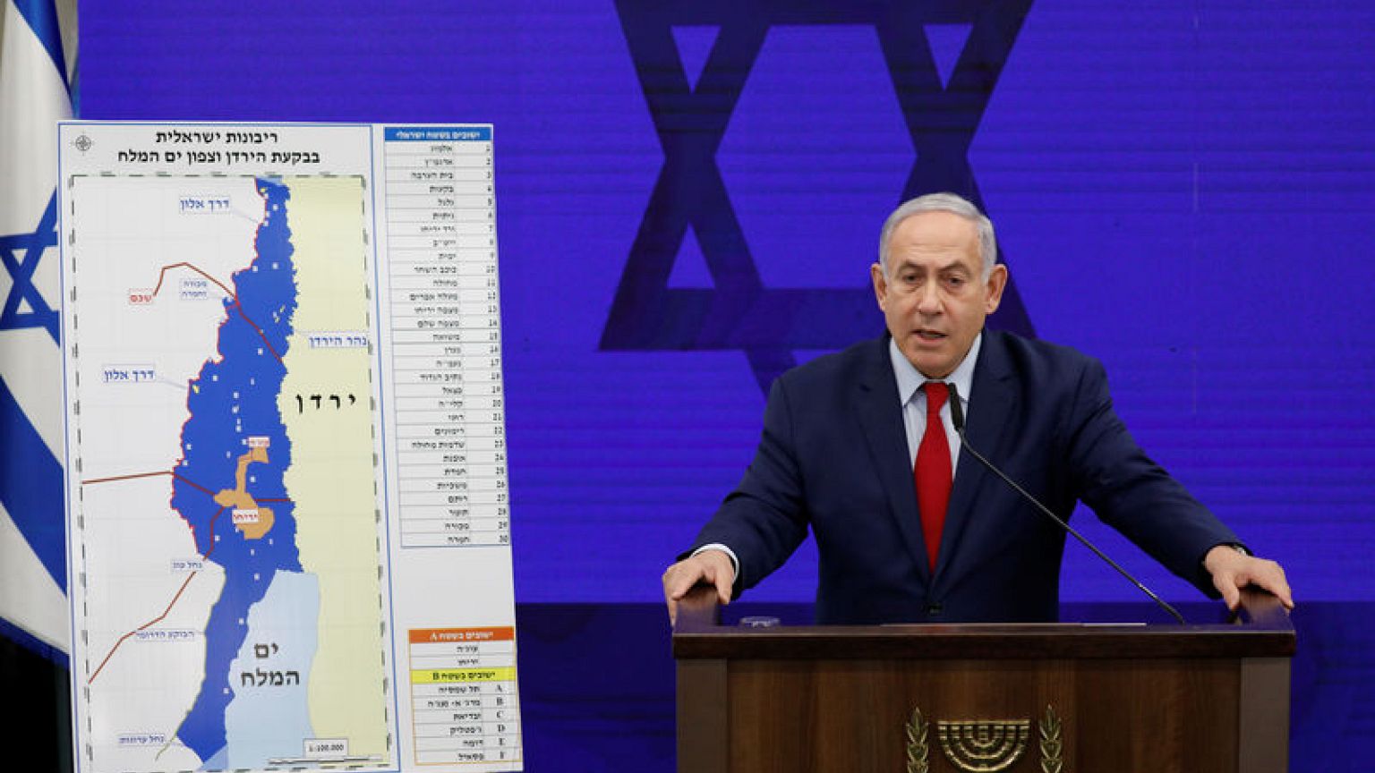 Netanyahu announces post-election plan to annex part of occupied West Bank