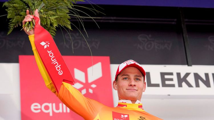 Cycling - Van der Poel takes lead in Tour of Britain after stage win